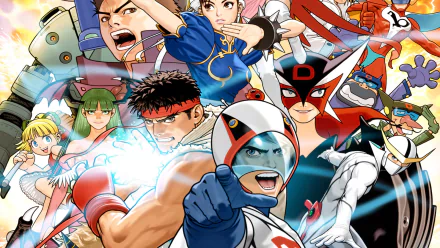 video game Tatsunoko vs. Capcom: Ultimate All-Stars HD Desktop Wallpaper | Background Image