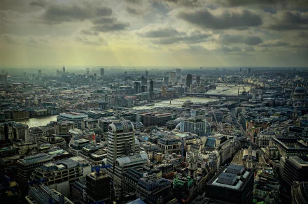 cloud skyline megapolis city England panorama man made London HD Desktop Wallpaper | Background Image