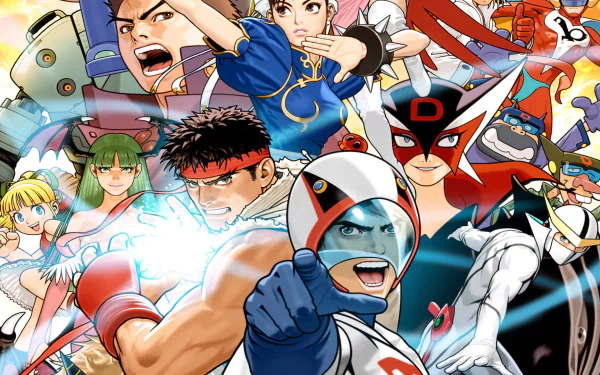 video game Tatsunoko vs. Capcom: Ultimate All-Stars HD Desktop Wallpaper | Background Image