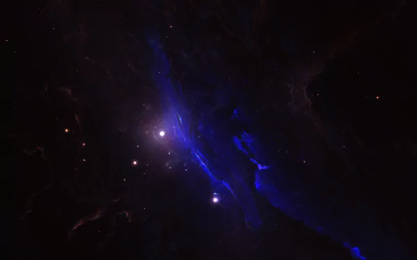 A stunning HD desktop wallpaper featuring a vibrant nebula against a dark space backdrop, highlighting the beauty of Sci-Fi elements in the cosmos.