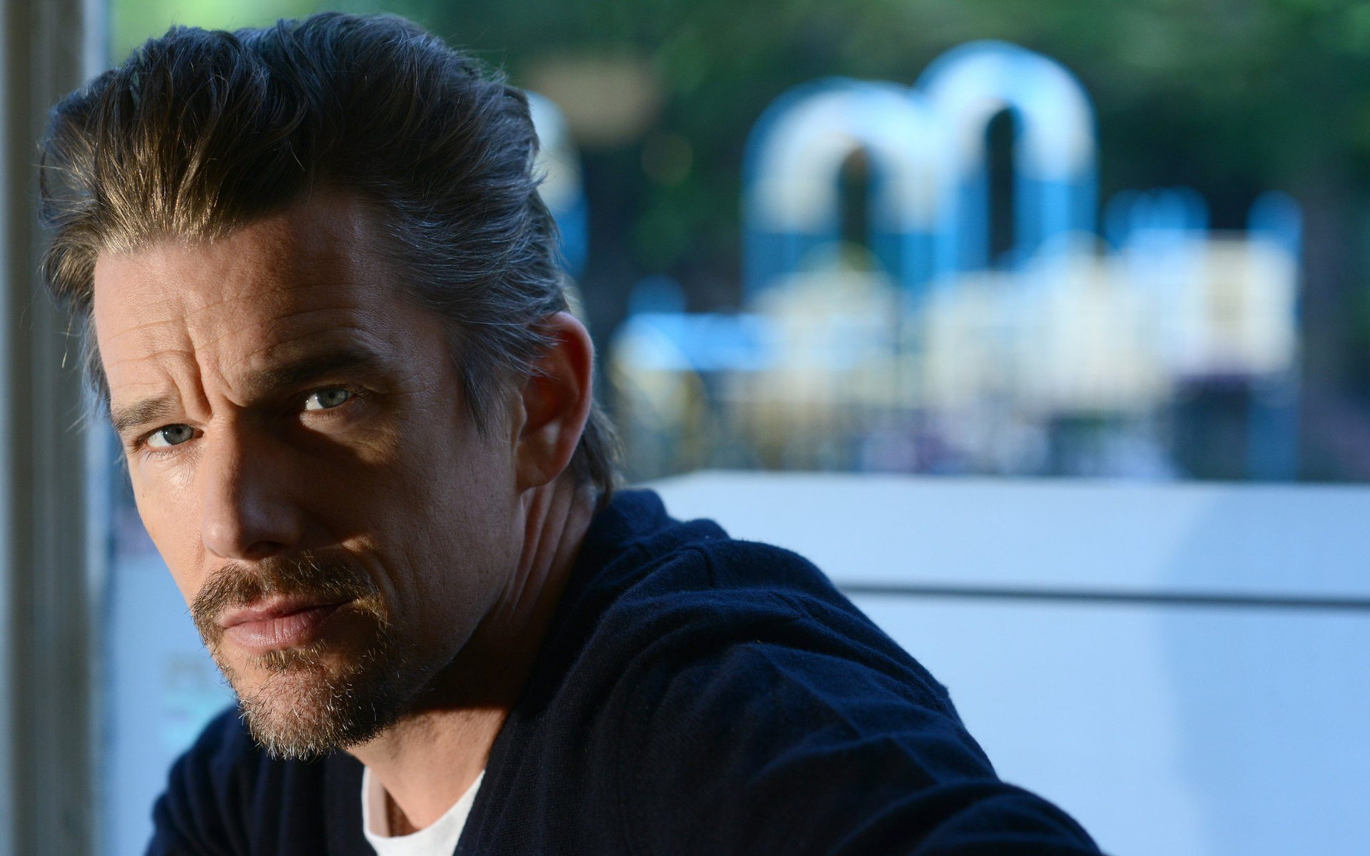 Download Actor American Celebrity Ethan Hawke HD Wallpaper