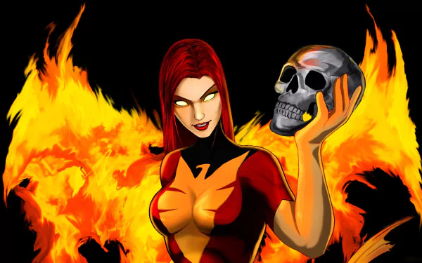Comic Dark Phoenix HD Desktop Wallpaper | Background Image