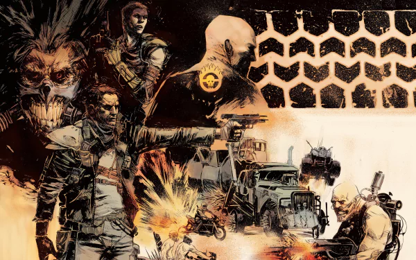 Imperator Furiosa Max Rockatansky Immortan Joe movie Mad Max: Fury Road HD Desktop Wallpaper | Background Image