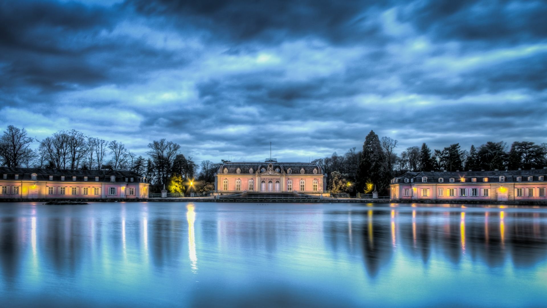 Download Man Made Benrath Palace HD Wallpaper