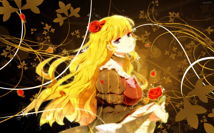Beatrice (Umineko no Naku Koro ni) Umineko no Naku Koro ni Anime Umineko: When They Cry HD Desktop Wallpaper | Background Image