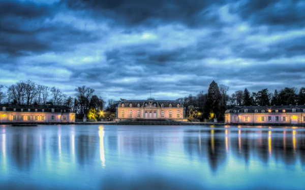 man made Benrath Palace HD Desktop Wallpaper | Background Image