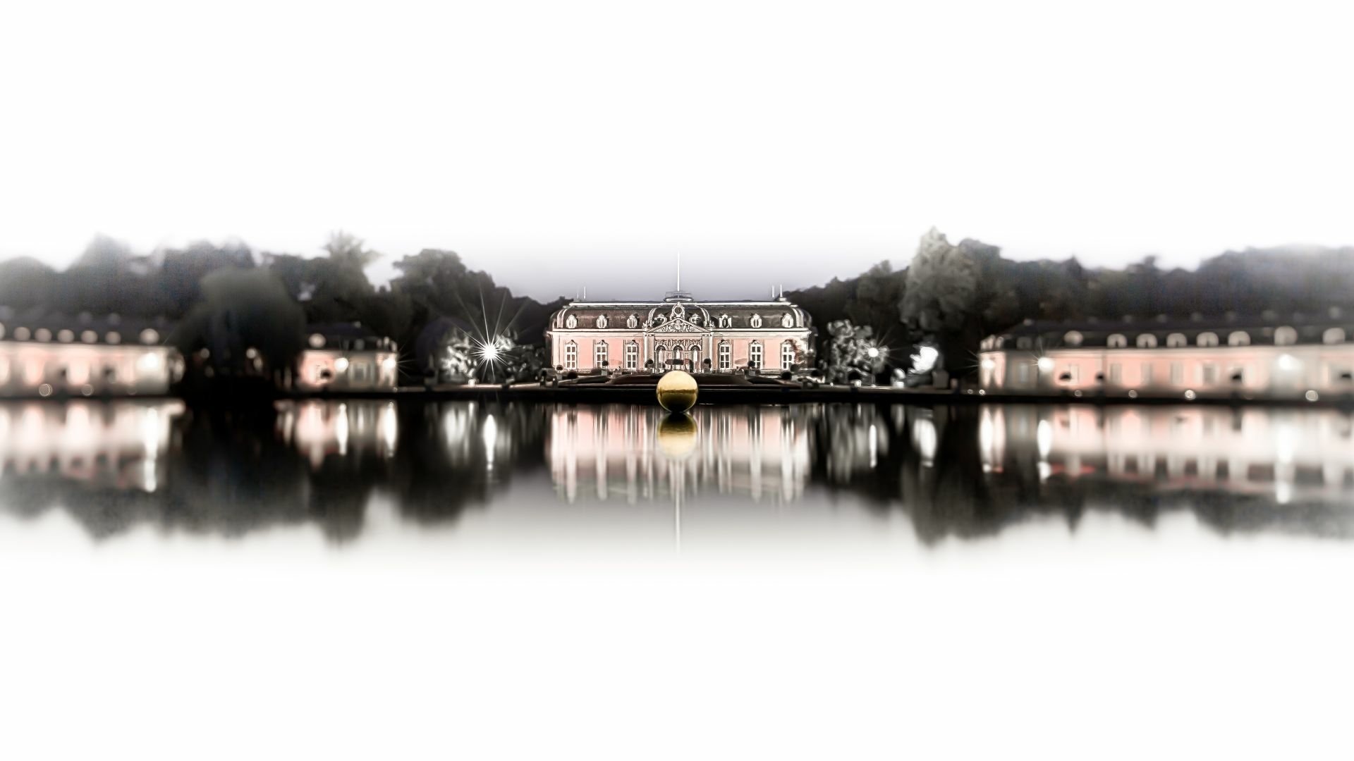 Download Man Made Benrath Palace HD Wallpaper