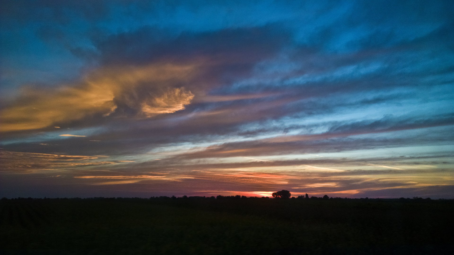 Download Sunset Landscape Cloud Nature Sky HD Wallpaper by David Detko ...