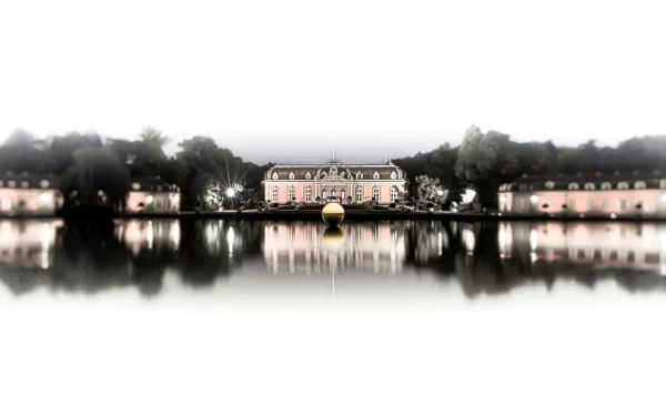 man made Benrath Palace HD Desktop Wallpaper | Background Image