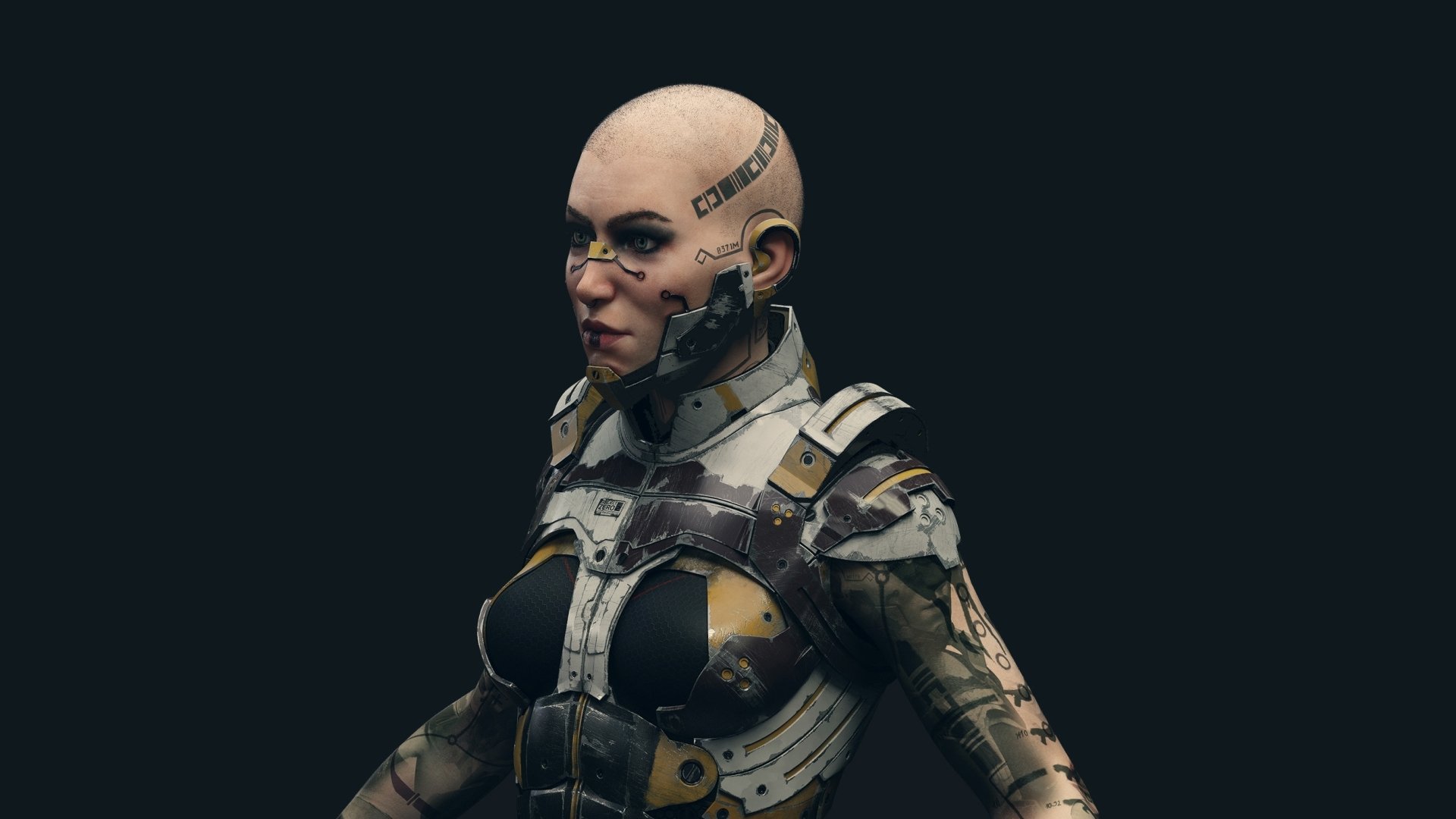 Download Sci Fi Cyborg HD Wallpaper