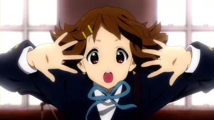 Yui Hirasawa Anime K-ON! HD Desktop Wallpaper | Background Image