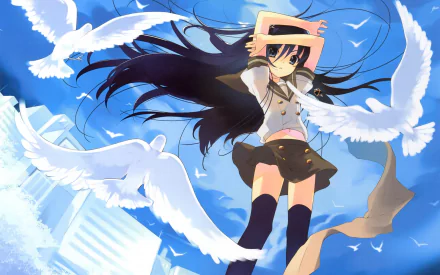 Anime Shakugan No Shana HD Desktop Wallpaper | Background Image