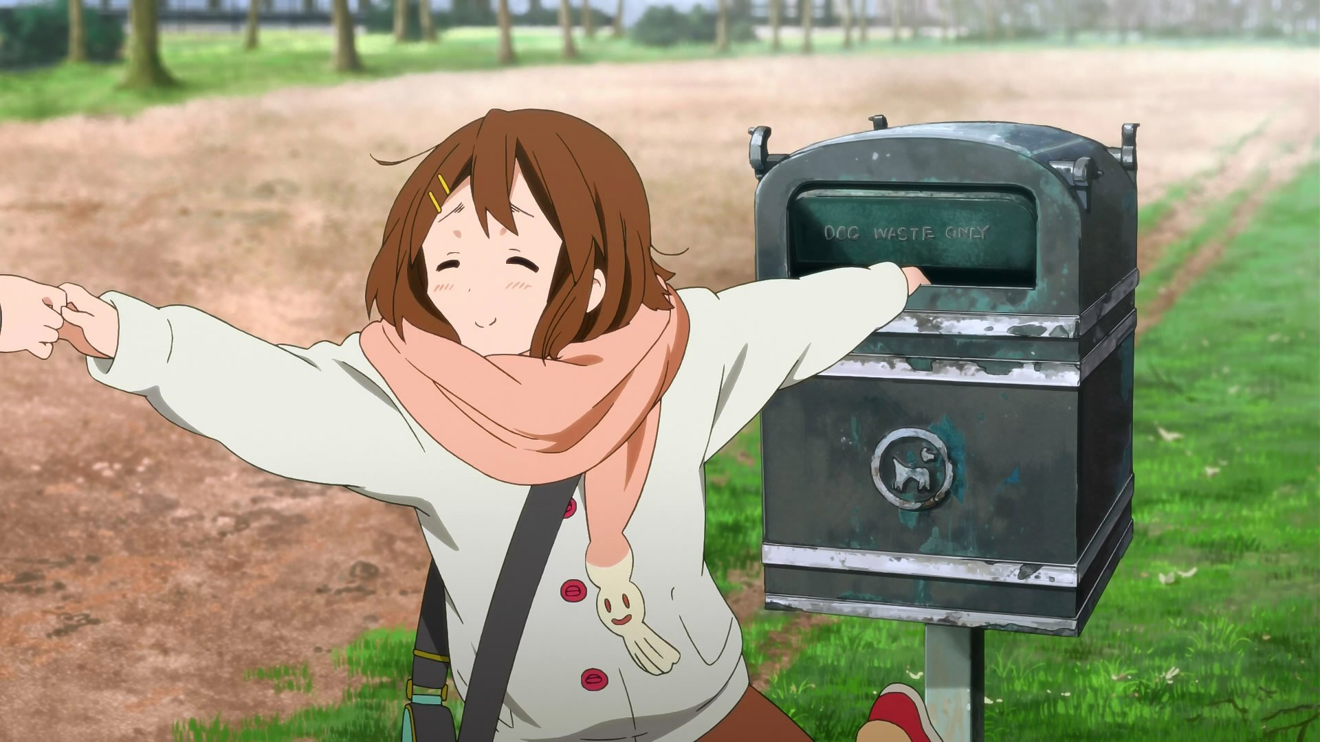 Download Yui Hirasawa Anime K-ON! HD Wallpaper