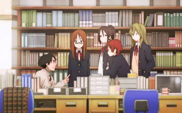 Horikomi-Sensei Anime K-ON! HD Desktop Wallpaper | Background Image