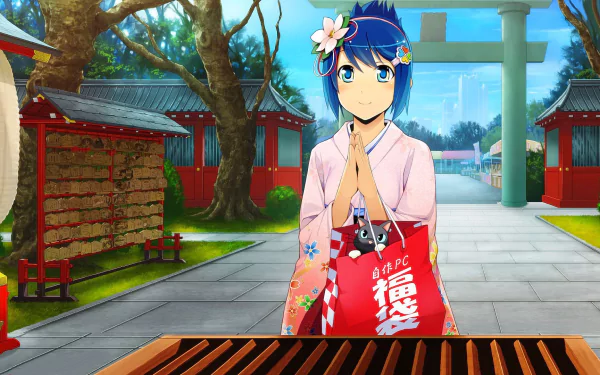 Anime Os-tan HD Desktop Wallpaper | Background Image
