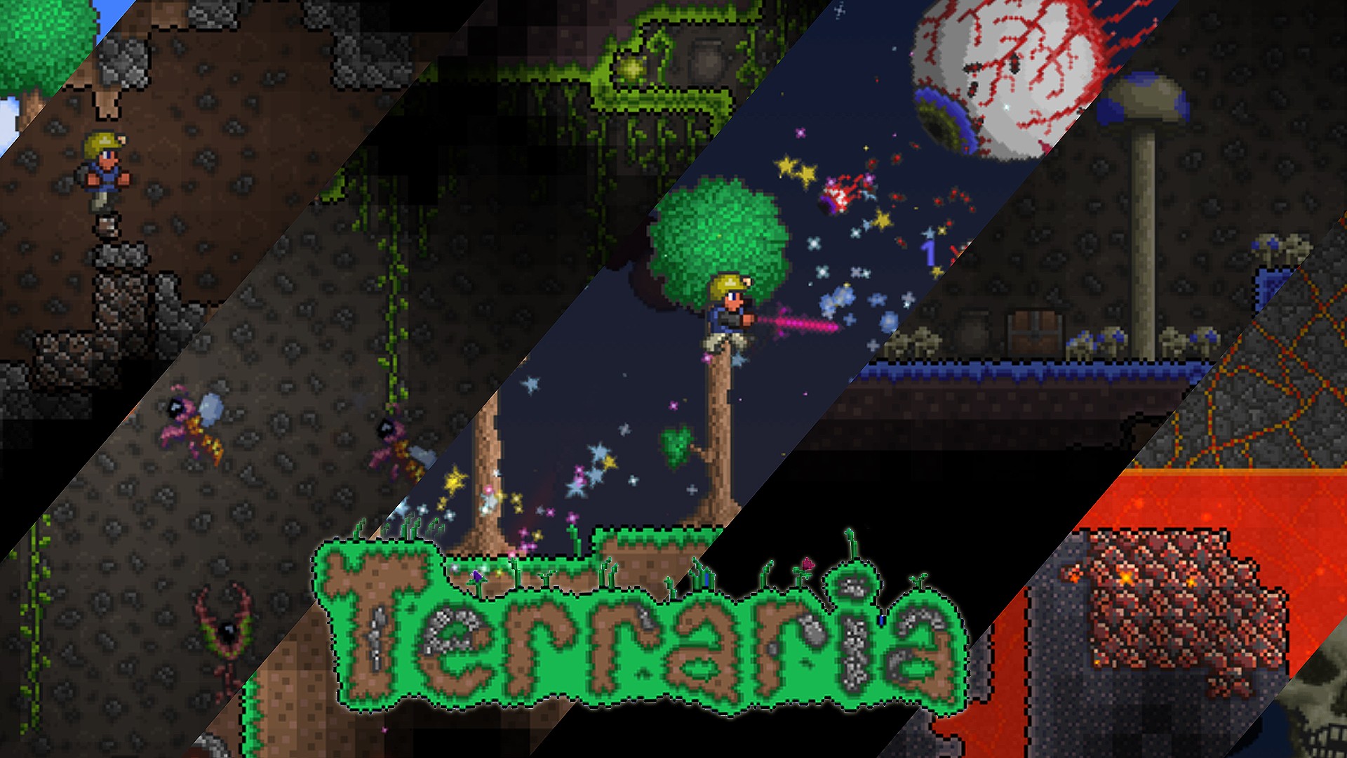 Video Game Terraria HD Wallpaper | Background Image