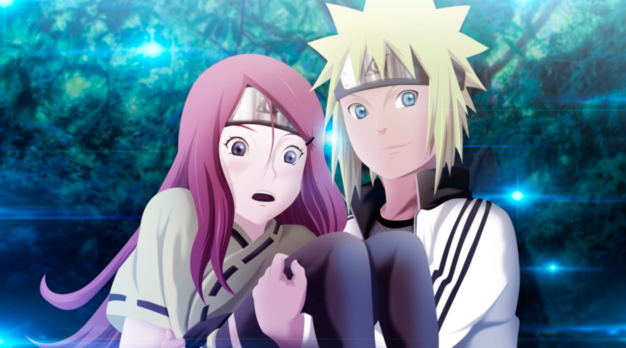 Minato e Kushina.