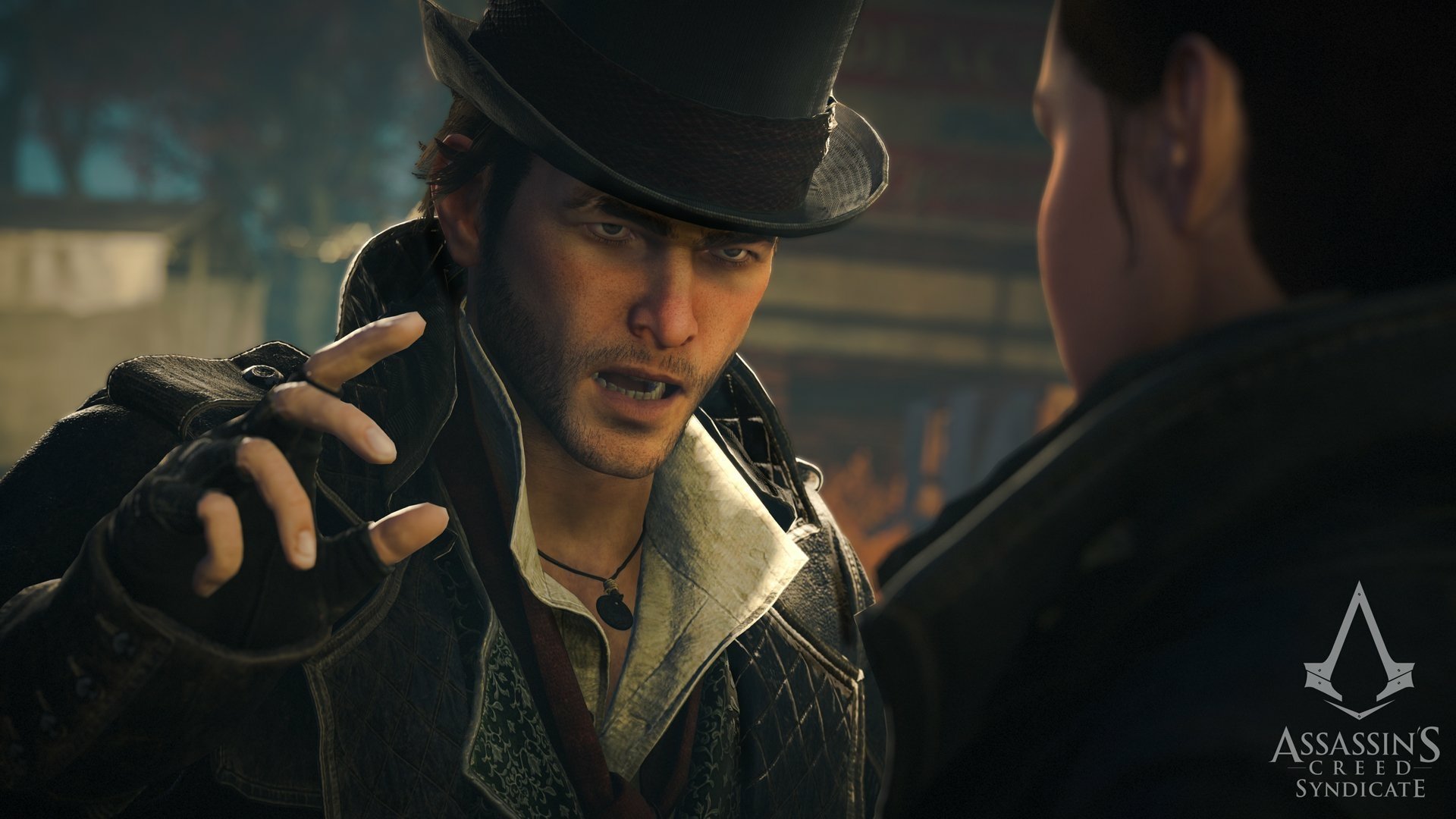 Jacob Frye from Assassin's Creed: Syndicate, captured in a detailed HD PC desktop wallpaper from the video game.