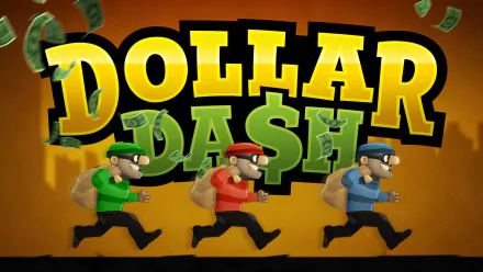 video game Dollar Dash HD Desktop Wallpaper | Background Image