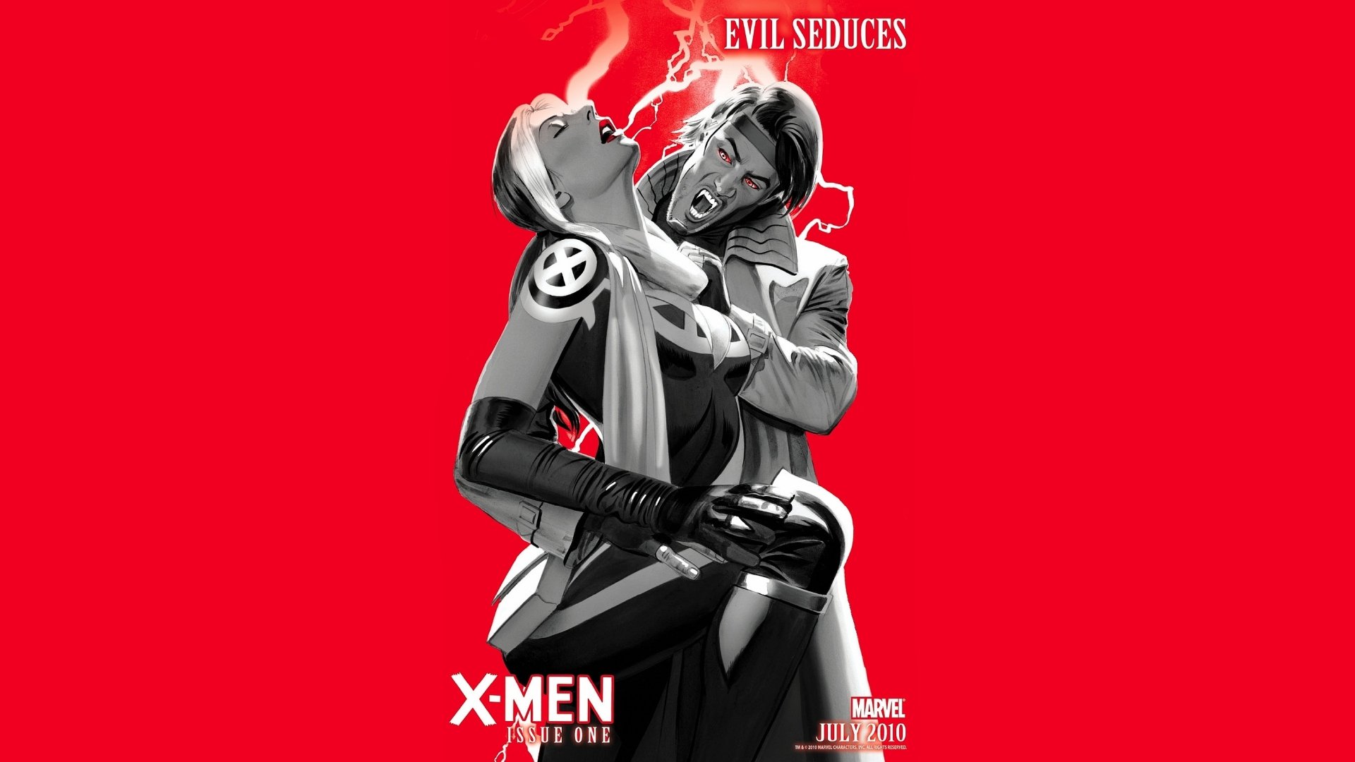 Download Comic X-men: Evil Seduces HD Wallpaper
