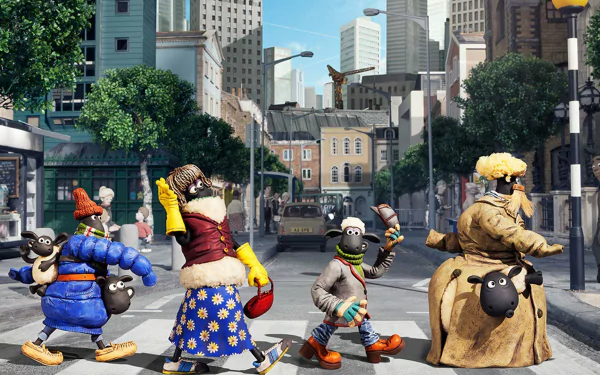 movie Shaun the Sheep Movie HD Desktop Wallpaper | Background Image