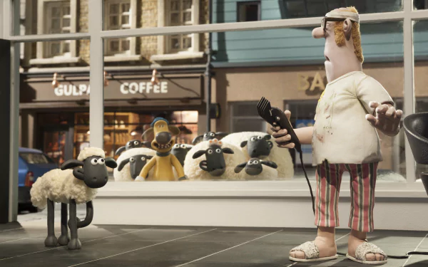 movie Shaun the Sheep Movie HD Desktop Wallpaper | Background Image