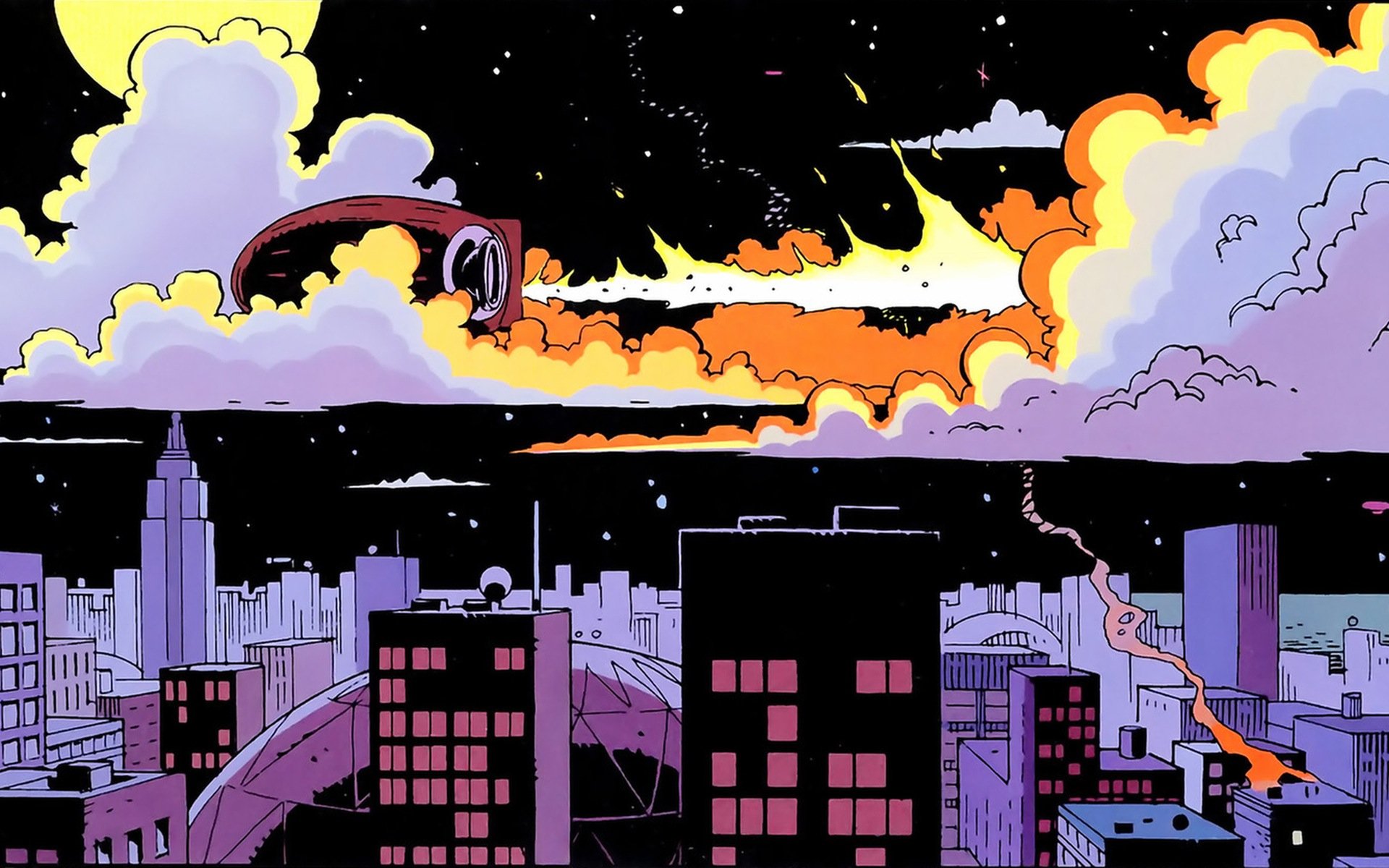 Download Comic Watchmen HD Wallpaper