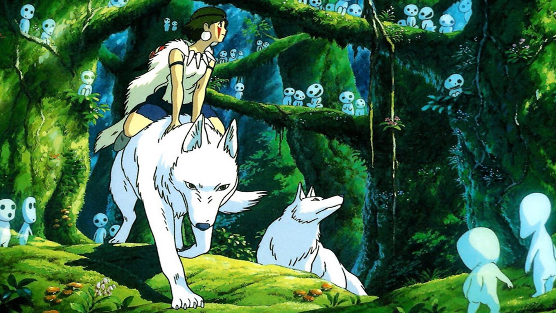 Download Anime Princess Mononoke HD Wallpaper