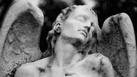man made angel statue HD Desktop Wallpaper | Background Image