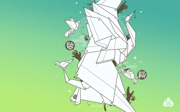 man made origami HD Desktop Wallpaper | Background Image