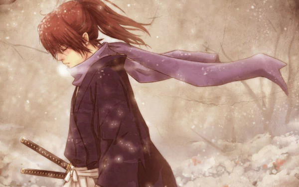 Kenshin Himura Anime Rurouni Kenshin HD Desktop Wallpaper | Background Image