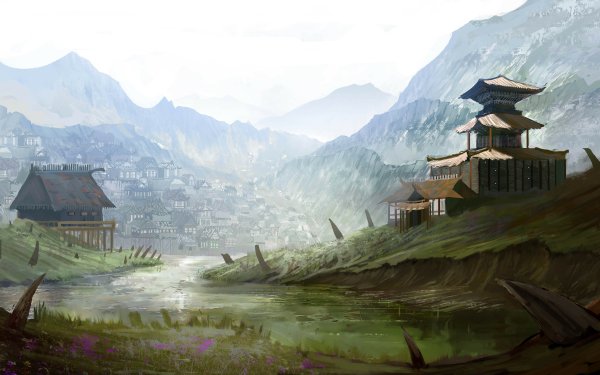 Fantasy Landscape HD Wallpaper | Background Image