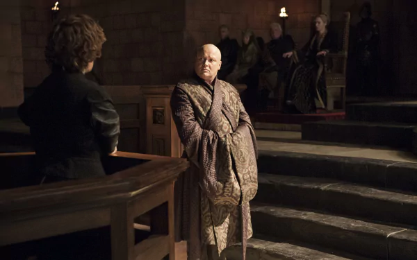 Peter Dinklage Tyrion Lannister Lord Varys Conleth Hill TV Show Game Of Thrones HD Desktop Wallpaper | Background Image