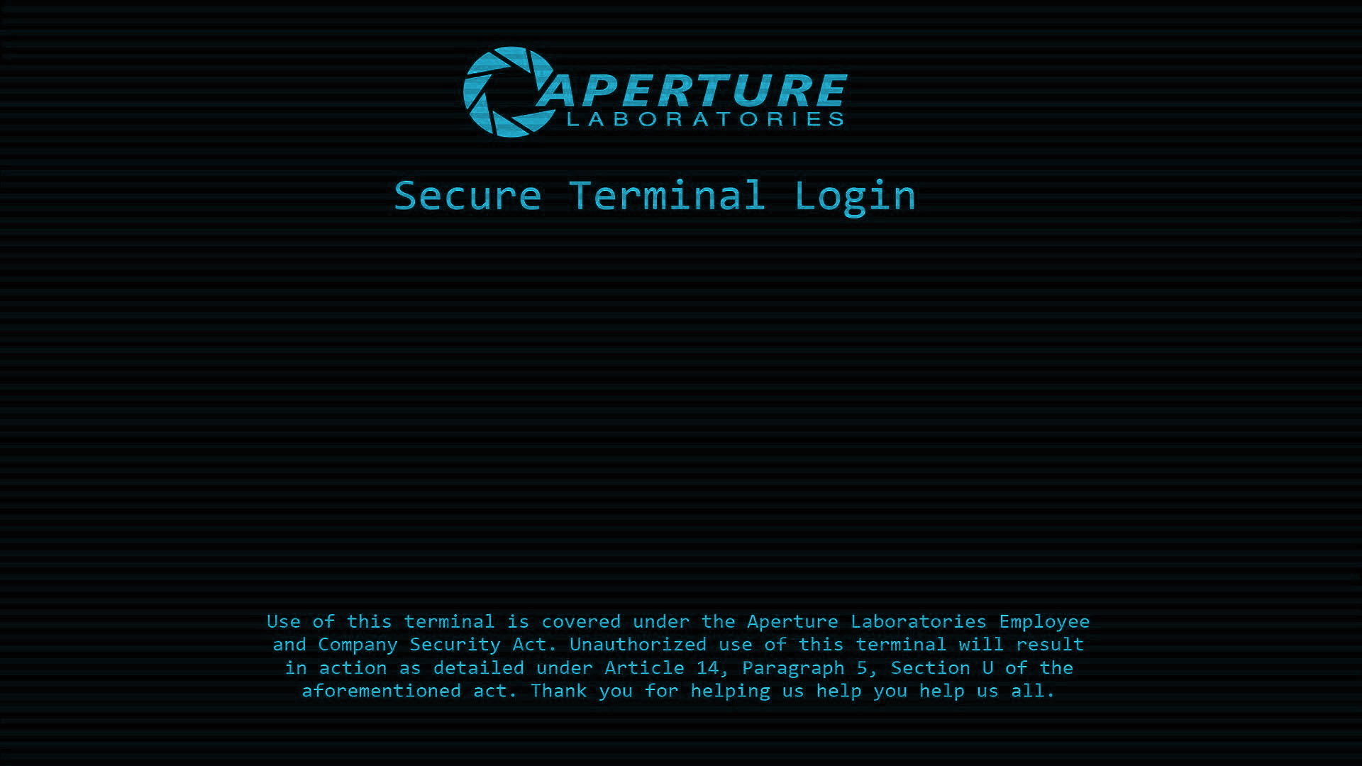 Terminal security