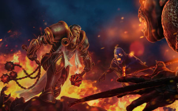 Crusader (Diablo III) video game Diablo III: Reaper Of Souls HD Desktop Wallpaper | Background Image