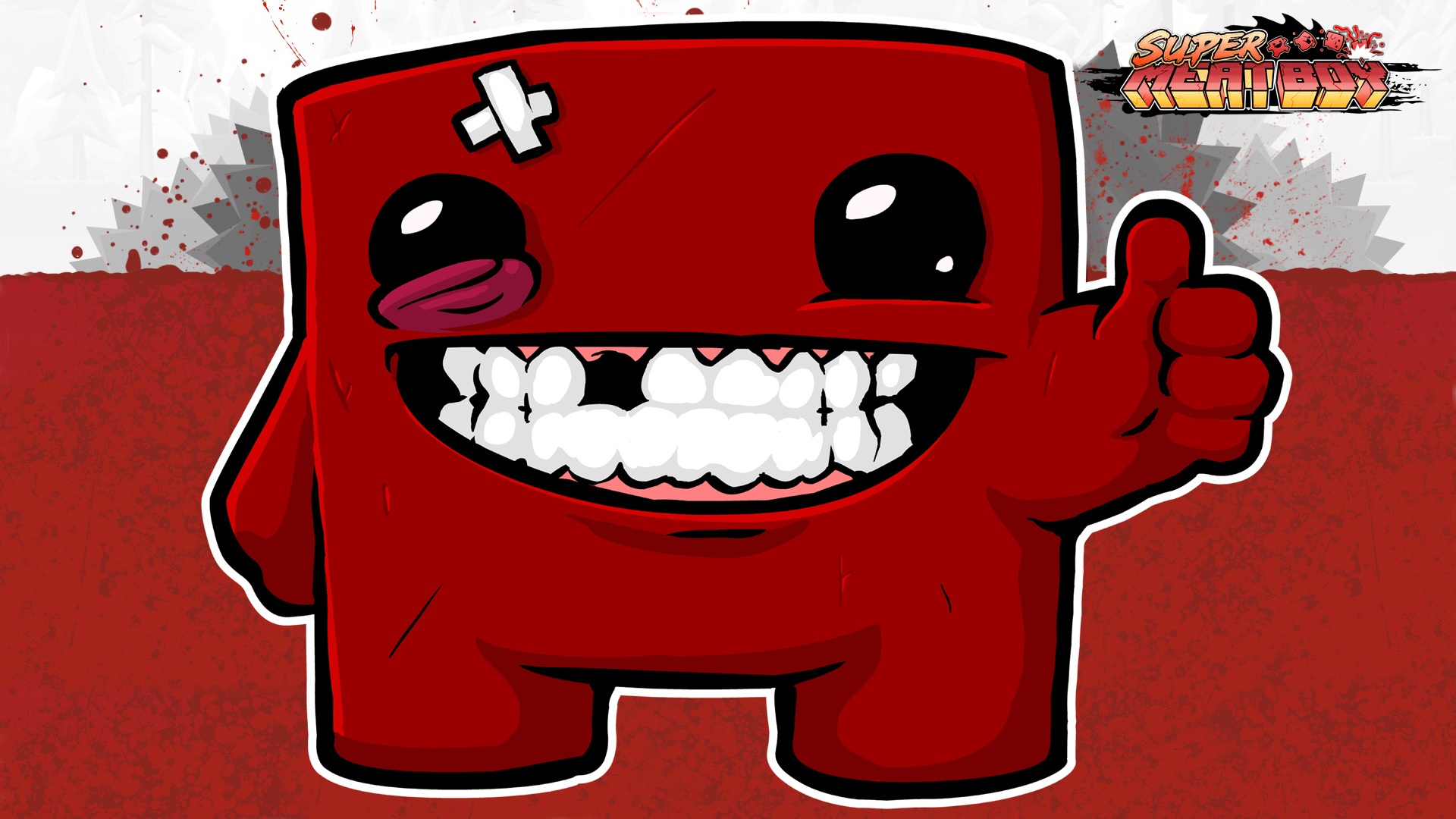 Video Game Super Meat Boy HD Wallpaper | Background Image