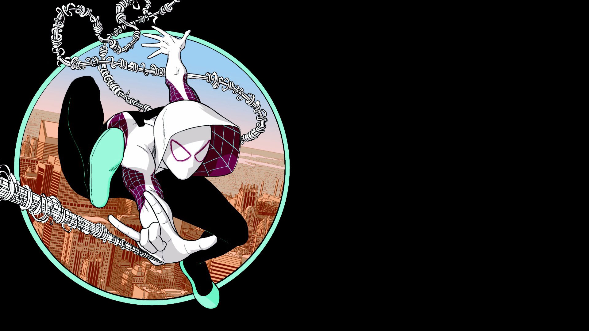 Spider-Gwen Wallpaper | 1920x1080