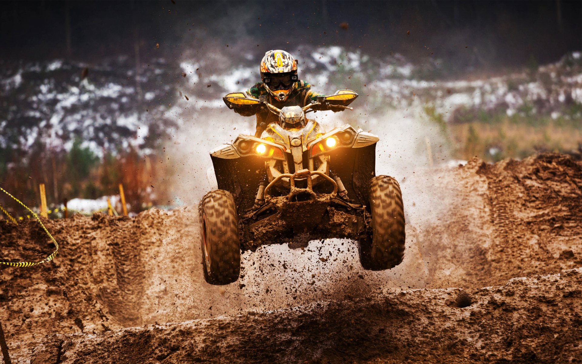 Download ATV Motocross Sports HD Wallpaper