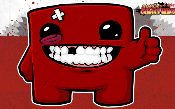 video game Super Meat Boy HD Desktop Wallpaper | Background Image