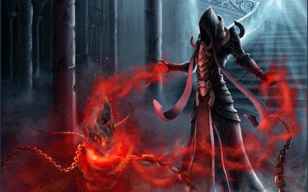 Video Game Diablo III: Reaper Of Souls Diablo Malthael HD Wallpaper | Background Image
