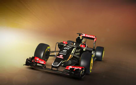 race car F1 Lotus E23 Hybrid vehicle Lotus E23 Formula 1 HD Desktop Wallpaper | Background Image