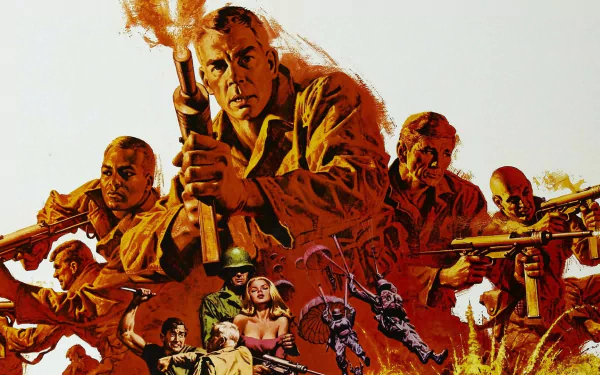 movie The Dirty Dozen HD Desktop Wallpaper | Background Image