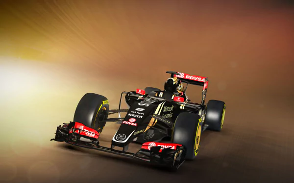 race car F1 Lotus E23 Hybrid vehicle Lotus E23 Formula 1 HD Desktop Wallpaper | Background Image