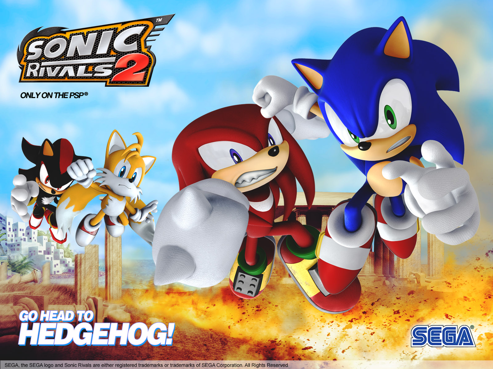 sonic rivals 2 iso characters