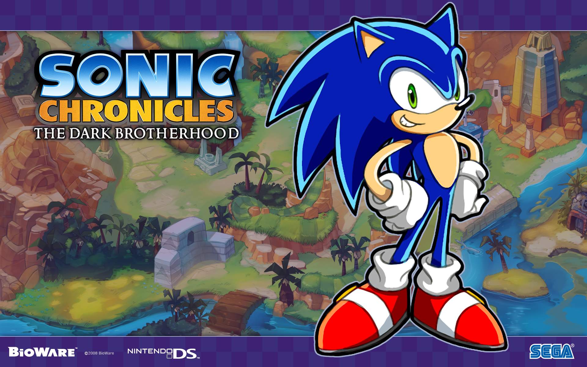 Video Game Sonic Chronicles: The Dark Brotherhood HD Wallpaper | Background Image