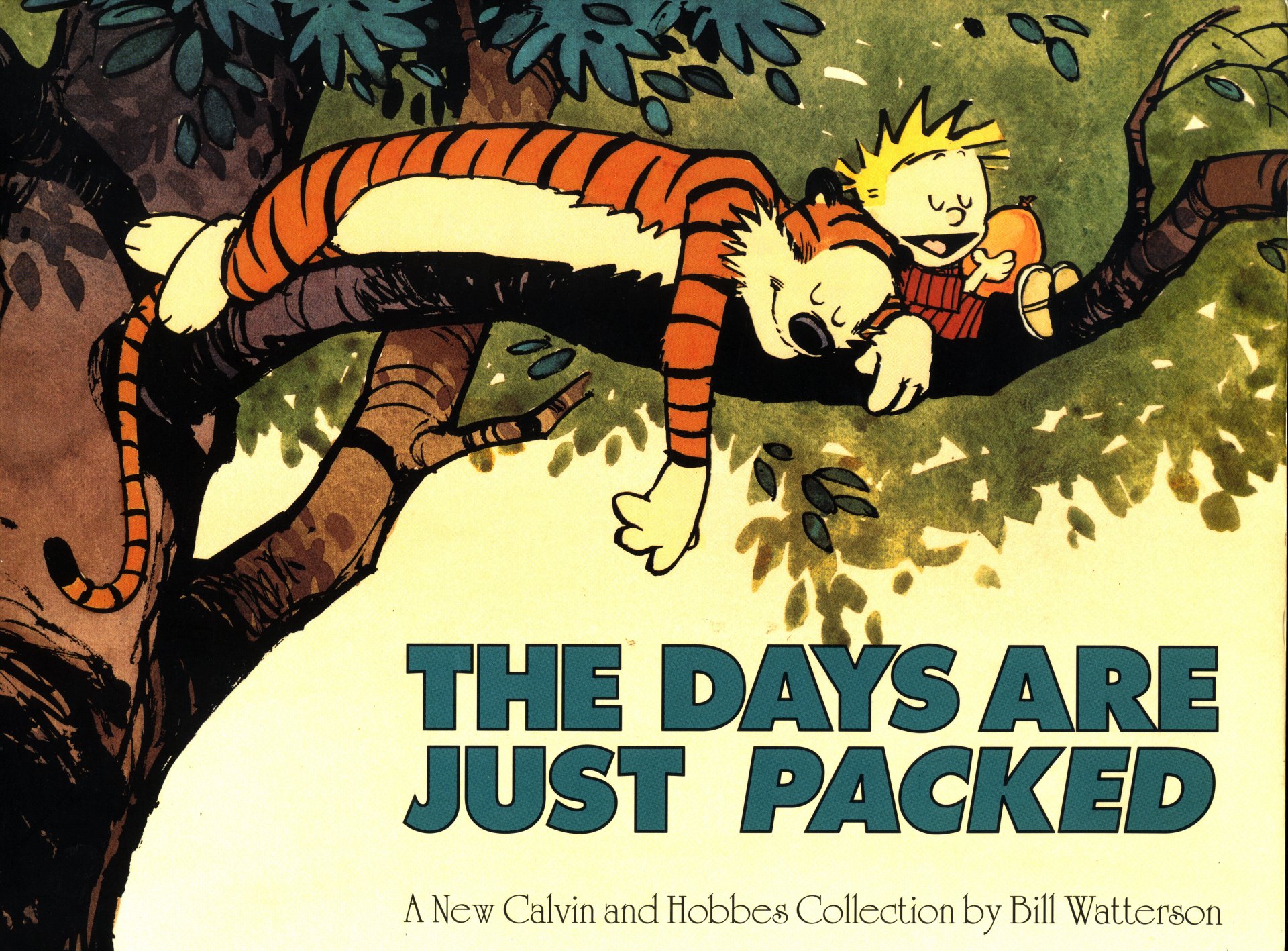 Calvin und Hobbes HD Wallpaper Hintergrund 3435x2535 ID616891