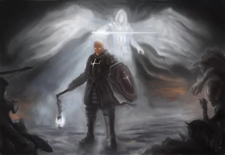 Crusader (Diablo III) video game Diablo III: Reaper Of Souls HD Desktop Wallpaper | Background Image