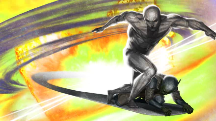 Comic Silver Surfer HD Desktop Wallpaper | Background Image
