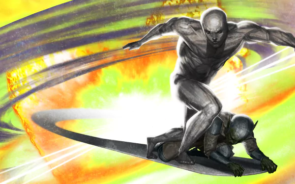 Comic Silver Surfer HD Desktop Wallpaper | Background Image
