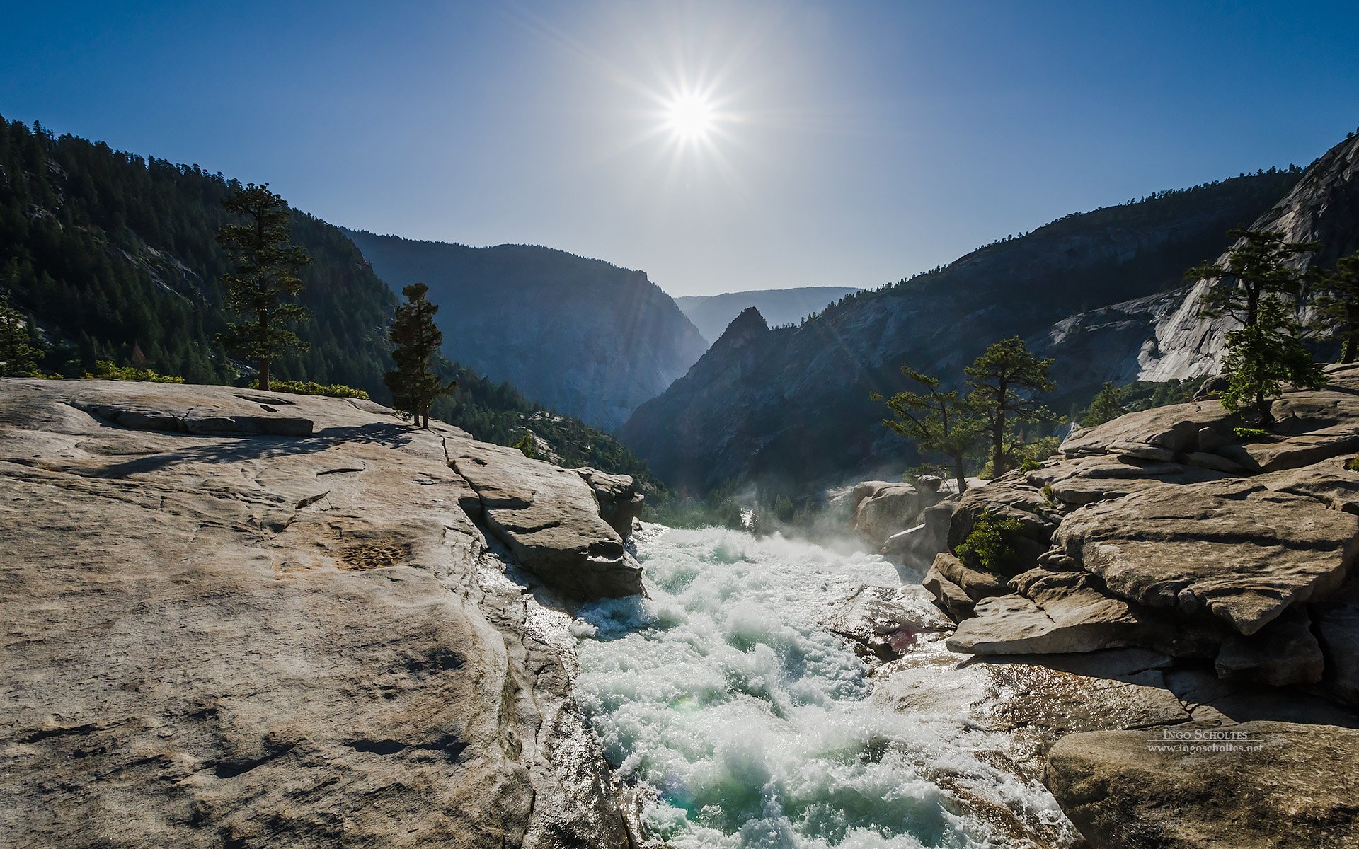 Download Nature Nevada Fall HD Wallpaper by Ingo Scholtes